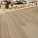 Gresie Imitatie Lemn Poetry Wood Gold 30x120 cm – ambient living, living luminos cu pardoseala lemn si scaune din lemn