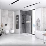 Vas WC Rimless Suspendat Amsterdam cu Capac Soft-Close Sanimed - Imagine 3