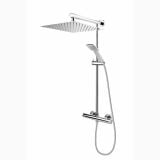 Coloana Dus cu Termostat Crom Lucios FDesign Anima Quadro