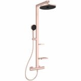 Coloana de dus Rose cu termostat Ideal Standard Ceratherm Alu+