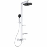 Coloana de dus Silver cu termostat Ideal Standard Ceratherm Alu+
