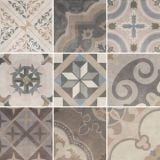 Gresie Patchwork Classic 02 20x20 cm – noua modele patchwork decorative dispuse in grid