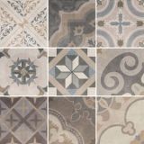 Gresie Patchwork Classic 01 20x20 cm – noua plăci decorative patchwork cu motive variate