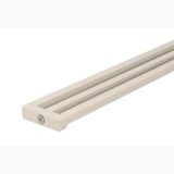 Capac Rigola Kerdi Line Vario Wave Ivory Mat L120 cm – capac rigola alb ivoriu izolat pe fundal alb
