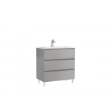 Mobilier Baie Pe Prdoseala Shona Cu 3 Sertare Galet Mat 80x46x85 cm