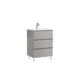 Mobilier Baie Pe Prdoseala Shona Cu 3 Sertare Galet Mat 60x46x85 cm