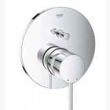 Baterie Incastrata Cada Dus Grohe Essence 2 iesiri Finisaj Crom