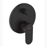 Baterie Cada Dus Hansgrohe Vernis Blend 2 iesiri Finisaj Negru Mat