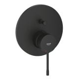 Baterie Incastrata Cada Dus Grohe Essence 2 Iesiri Finisaj Negru Mat