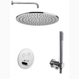Set Dus Incastrat Mixer+Canula+Flexibil+Cap Dus Paffoni Crom