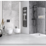 Set Amsterdam Bideu + WC Suspendat Sanimed Rimless - Imagine 3