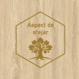Parchet SPC Itiles BLOND STEJAR 1220 x 182 x 6 mm – textura lemn stejar cu logo hexagonal aspect stejar