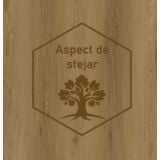 Parchet SPC Itiles CHALET OAK 1220 x 182 x 6 mm – textura lemn stejar cu logo aspect stejar