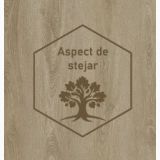 Parchet SPC Itiles RUSTIC BROWN 1220 x 182 x 6 mm – textura lemn cu logo aspect de stejar