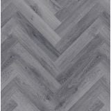 Parchet SPC Itiles BRONZE ROVERE HERRINGBONE 610 x 128 x 6 mm – parchet gri model herringbone pe fundal izolat