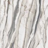 Gresie Oyster White Lucios 120x120 cm – placa marmurata alb-gri cu vinisoare, izolata