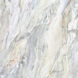 Gresie ABK Nuance Quarzite Fusion mat 120x120 cm – placa cu vinisoare gri si bej pe fundal alb