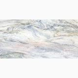 Gresie ABK Nuance Quarzite Fusion lucios 3D 60x120 cm – placa marmorata cu vene albastre si aurii