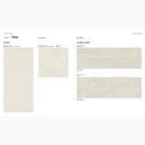 Gresie Silver Grain White Mat 120x120 cm – pagina catalog cu placi mostra pe fundal alb