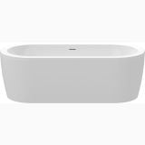 Cada Freestanding Aquaestil Slim Central 80x180 cm