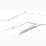 Gresie Portelanata iTiles Statuario Mat 60x120 cm – placa alba cu vinisoare gri, fundal neutru