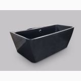 Cada Freestanding Rectangulara Tabitha Neagra 169.5x74x58.5 cm
