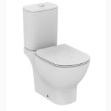 Vas WC Btw Tesi Ideal Standard Cu Rezervor si Capac Slim Soft Close Alb Lucios