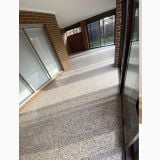 Gresie Piemme Venetian Marble Cloud 60x60 cm Mat – ambient terasa, terasa exterioara cu pardoseala gresie gri pestrita