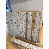 Gresie Piemme Venetian Marble Rainbow 60x120 cm Mat – placi terrazzo sprijinite pe cutie de carton