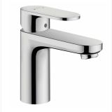 Baterie Lavoar Hansgrohe Vernis Blend 100 Finisaj Crom – baterie lavoar crom izolata pe fundal alb