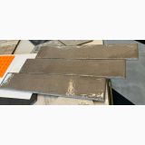 Faianta tip Brick - Progetto PO 11 Visone Brick 7.5x40 cm – trei placi tip brick maro cu finisaj lucios