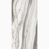 Lastra Gresie Oyster White Mat 120x280 cm – placa marmura alba cu vene gri sinuoase