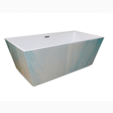 Cada Freestanding White Orchid 170x80 cm