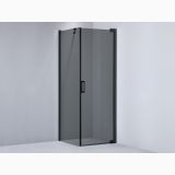 Cabina Dus Colt Batanta Wst 03 Profil Negru Sticla Fumurie 80x80x200 cm