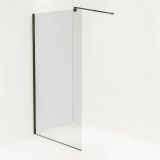 Paravan De Dus Tip Walk-In Finisaj Profil Negru 90x200 cm