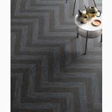 Gresie Digitalart Denim 30x60 cm – ambient living, pardoseala in forma chevron sub masuta cu ceainic