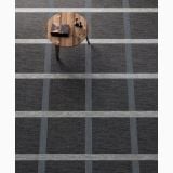 Gresie Digitalart Grey 60x120 – ambient living, pardoseala in carouri gri cu masuta rotunda lemn