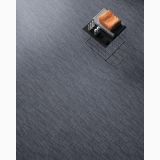 Gresie Digitalart Denim 60x60 cm – gresie tip textil cu cutie metalica decorativa deasupra