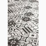 Gresie Patchwork B&W Mix 20x20 cm – gresie patchwork alb-negru cu modele geometrice variate