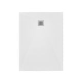 Cadita Dus Compozit Roca Alb 70x100 cm