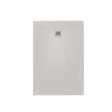 Cadita Dus Compozit Roca Crem 80x120 cm