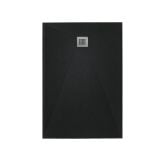 Cadita Dus Compozit Roca Negru 80x120 cm
