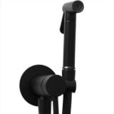 Set Dus Igienic Incastrat Paffoni Serie Kit Bidet Finisaj Negru