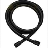 Furtun de Dus PVC Negru Lungime 150 cm