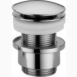 Ventil Lavoar/Bideu Paffoni Click Clack Cromat – ventil click clack cromat izolat pe fundal alb