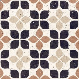 Gresie Frammenti FR6 Terracotta Fiore 20x20