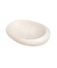 Lavoar Piatra Boule Bianco 40x60 cm