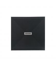 Cadita Dus Compozit Electra Negru 80x80x2.7 cm