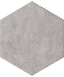 Gresie Hexagonala Bibulca Esagona Grey 20x17.5 cm