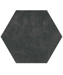 gresie bibulca esagona black 18x21